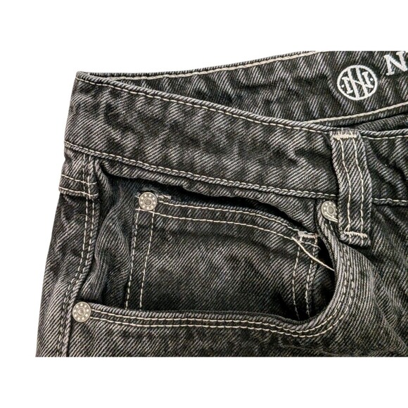 Ninth Hall Ambush Embroidered Black Denim Relaxed Jeans 30 Y2K Streetwear Zumiez - Picture 8 of 16